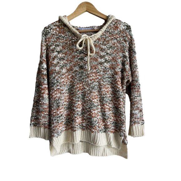 Soft Surroundings Tops - Hugs by Soft Surroundings Nubby Knit Hoodie Size Medium